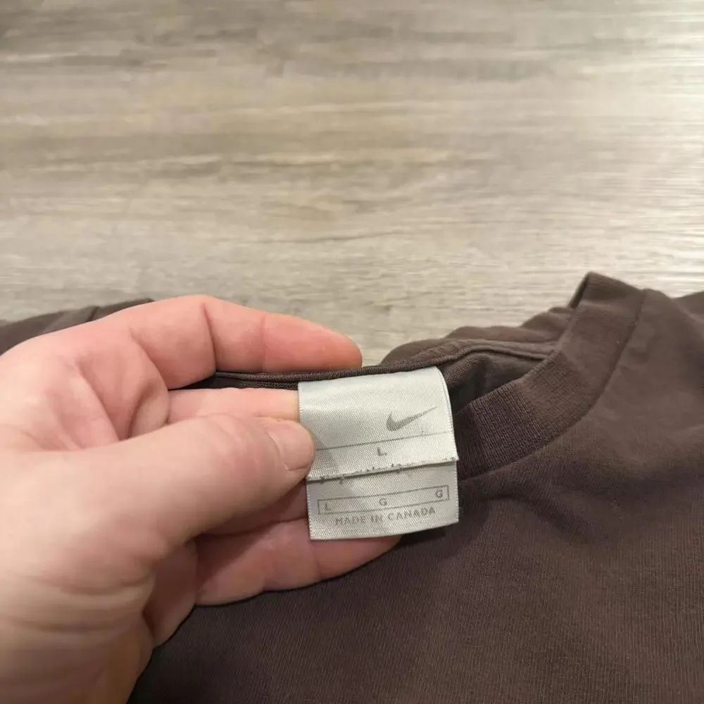 Vintage nike suedes smooth like my stoke t shirt 00s L - Picture 7 of 7